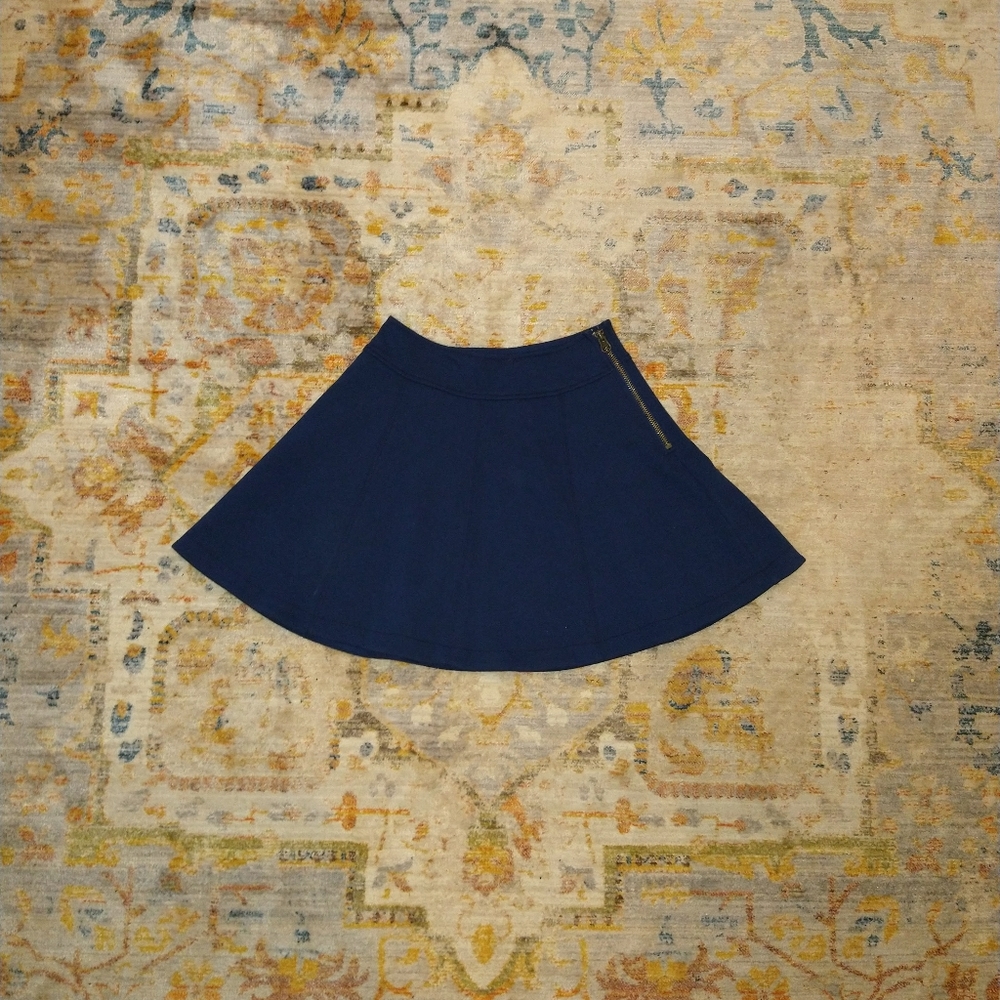 Urban Outfitters Blue Skater Skirt